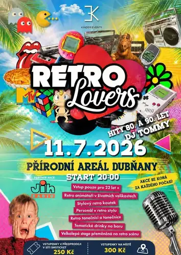 Retro Lovers OPEN AIR - Přírodní aReál Dubňany
