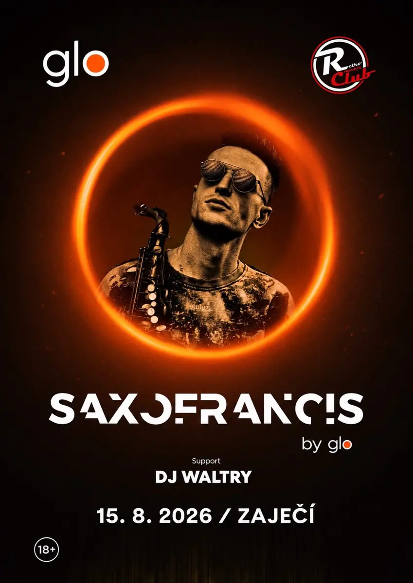 SAXOFRANCIS by glo | Retro Music Club Zaječí — Vinařství U Kapličky, Zaječí