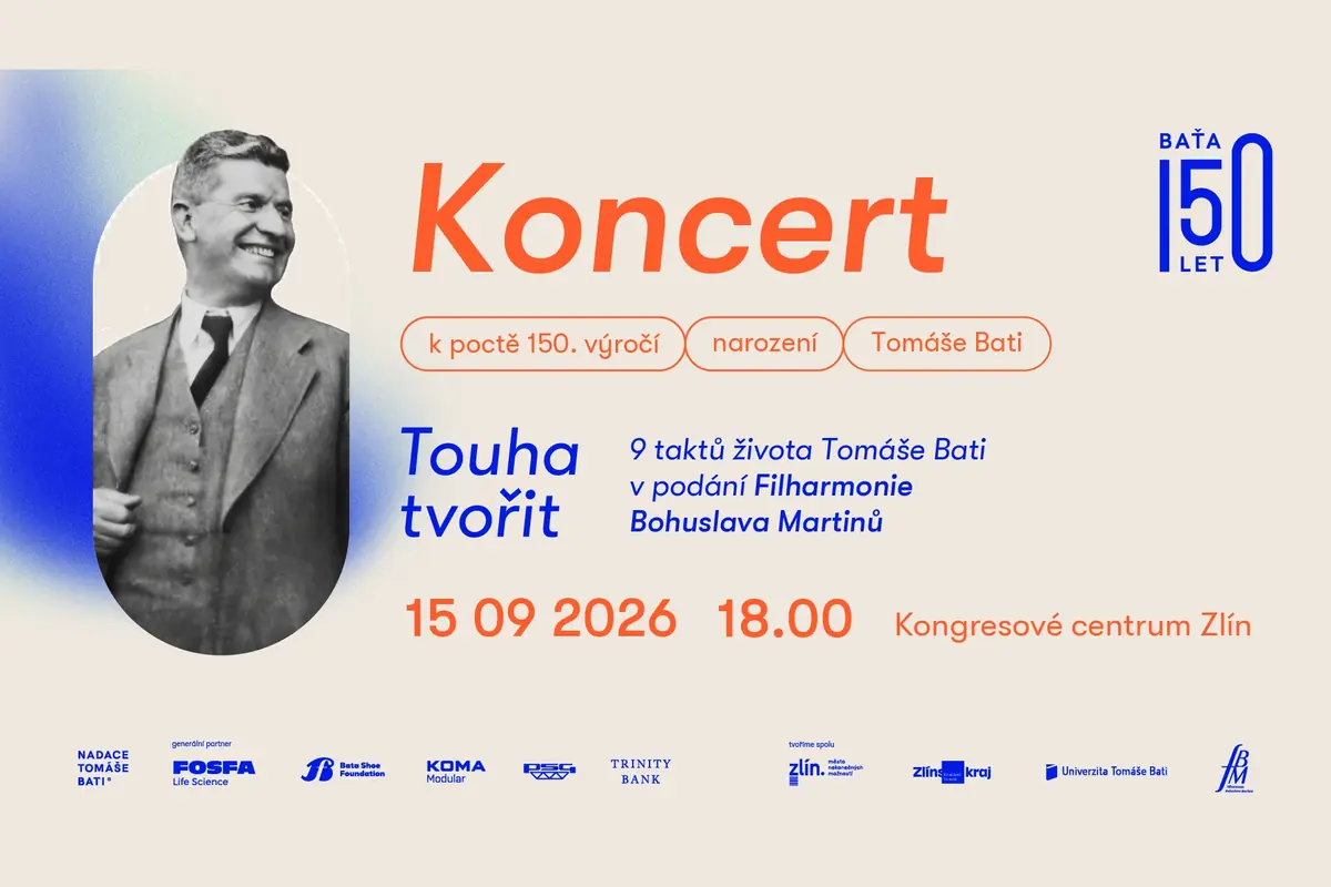 Концерт | 9 тактів життя Томаша Бати — Парк у Батової вілли, Злін