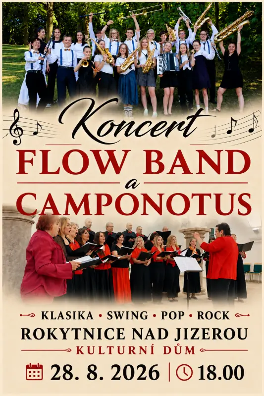 Концерт Flow Band та Camponotus — Městské informační centrum, Rokytnice nad Jizerou