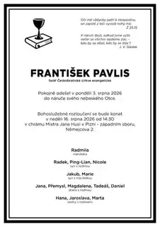 Farewell Service for Father František Pavlis
