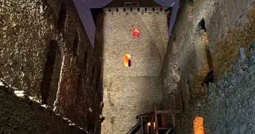 Noční prohlídka hradu