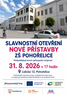 Урочисте відкриття нового крила школи в Похорелицах