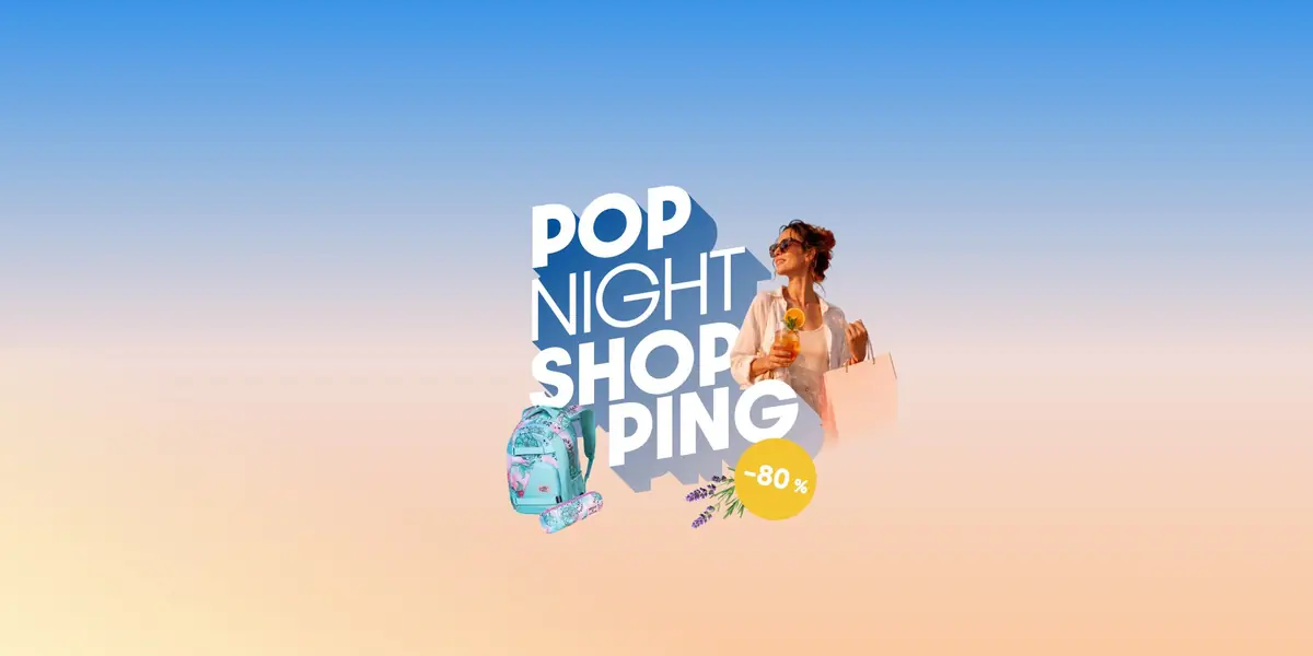 POP Night Shopping — POP Airport, Tuchoměřice