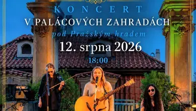 Koncert Nikol Fischerová & Metanoia — Zahrady pod Pražským hradem, Praha