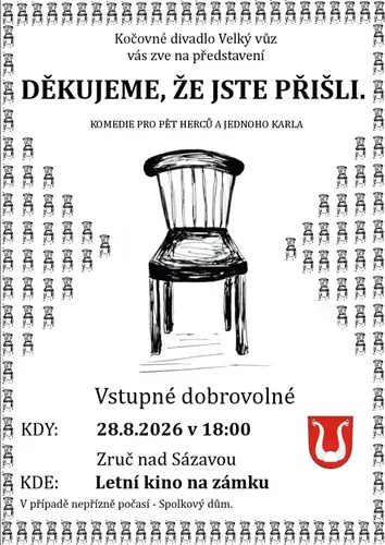 Děkujeme, že jste přišli – divadelní představení