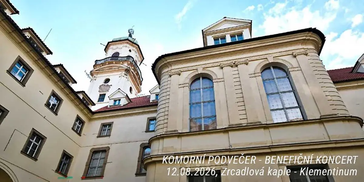 Komorní podvečer – Benefiční koncert — Zrcadlová kaple - Klementinum, Praha