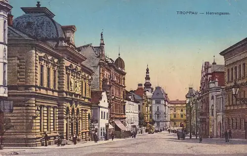 Proměny opavských ulic – Panská ulice/Masarykova třída
