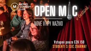 Open Mic in Czech - 10.8.