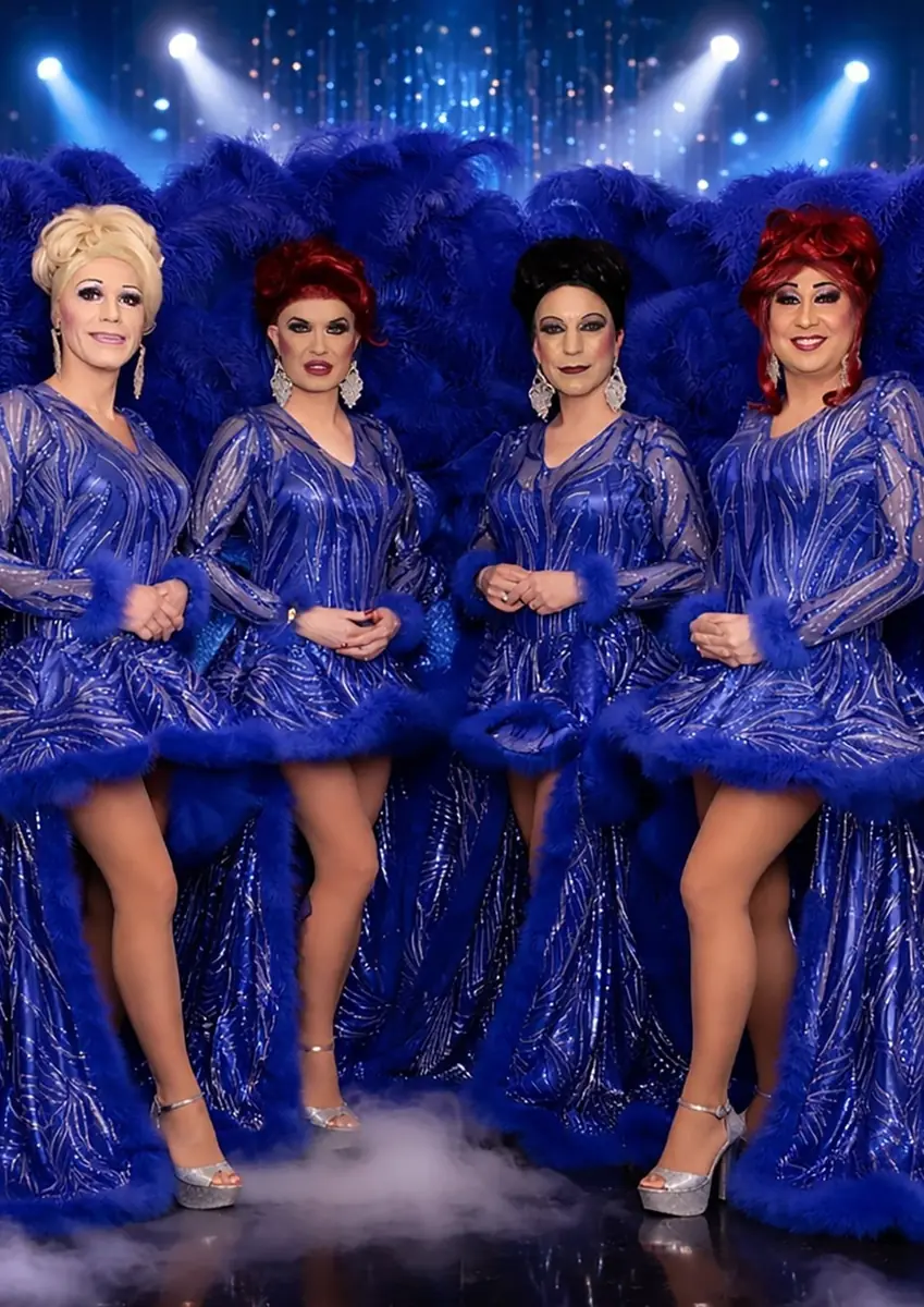 Travesti show Divoké kočky VÍCOV — Sál V Zatáčce, Vícov