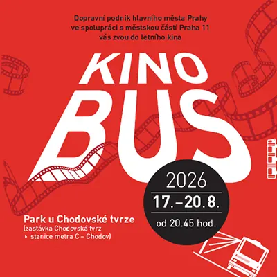 Традиционный летний Кинобус 2026 вернётся в парк у Ходовской крепости — Radotín / Jižní Město / Malešice, Прага