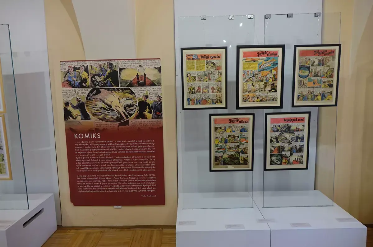 Вацлав Юнек - На волнах приключений — Muzeum a Pojizerská galerie Semily, p.o., Semily