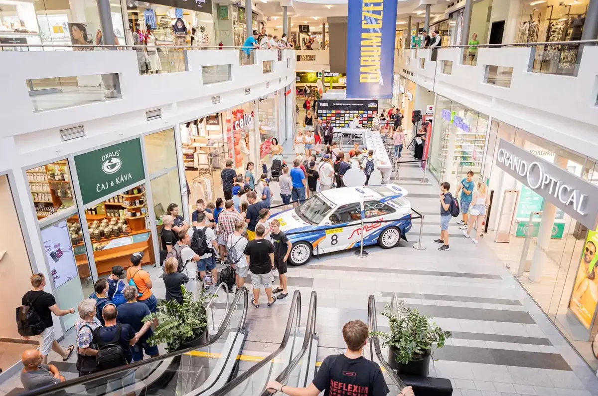 Autogramiáda jezdců Barum Czech Rally Zlín 2026 — Zlaté jablko, Zlín