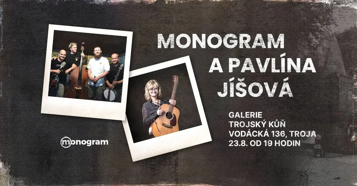 Double Concert: Monogram and Pavlína Jíšová — Galerie Trojský kůň, Prague