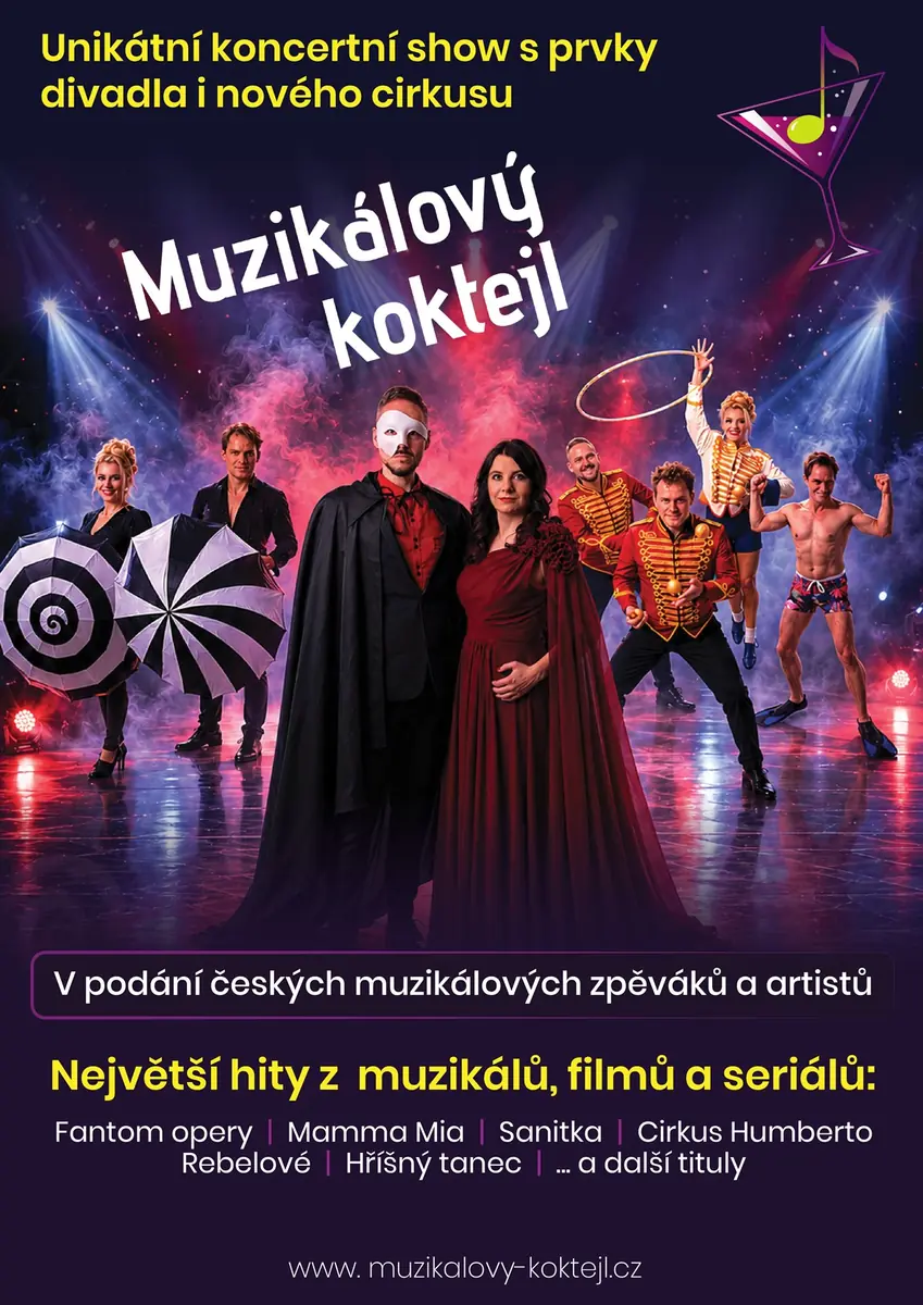 Muzikálový koktejl — Kulturní centrum, Týnec nad Sázavou
