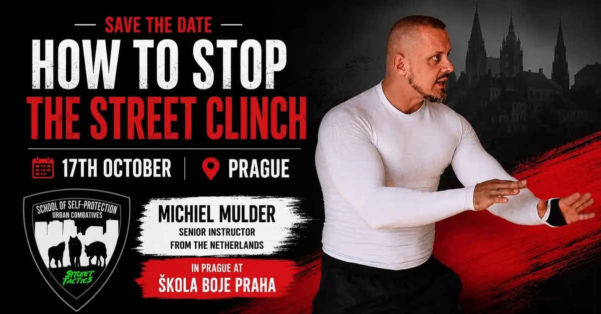 How to Stop the Street Clinch | Michiel Mulder in Prague — Tiger team, Professional club of Martial arts, Prague