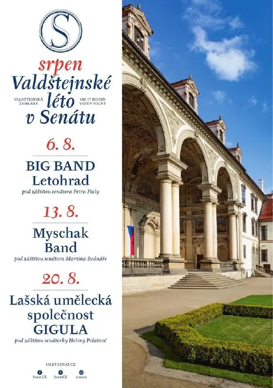 Вальдштейнское лето — Valdštějnská zahrada, Прага