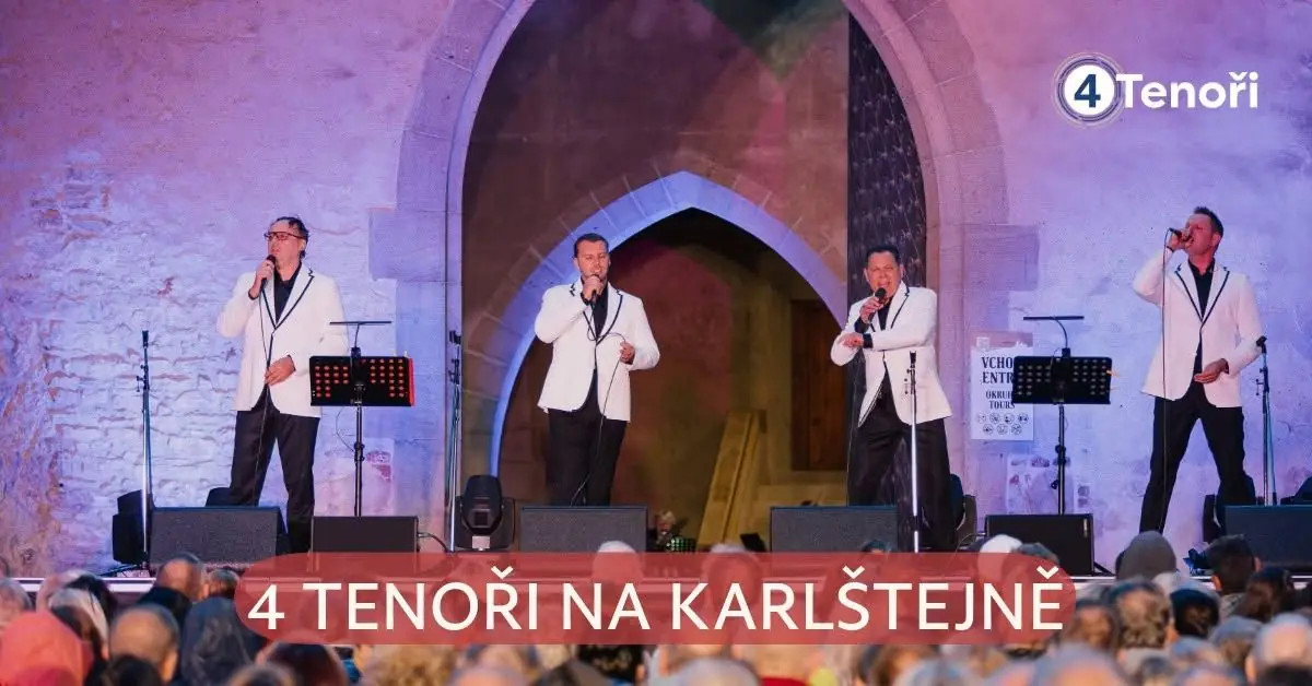 4 Tenöre auf Burg Karlstein (AUSVERKAUFT) — Hrad Karlštejn, Prag