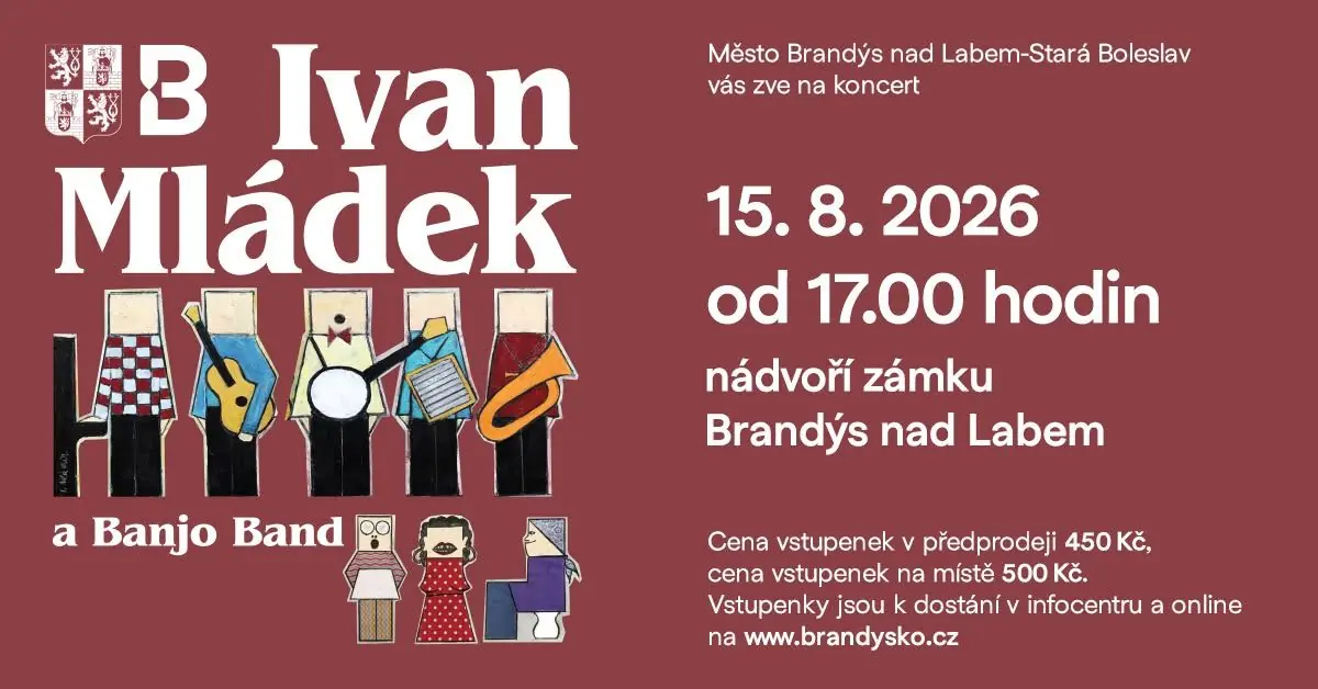 Ivan Mládek und Banjo Band — Zámek Brandýs nad Labem, Prag