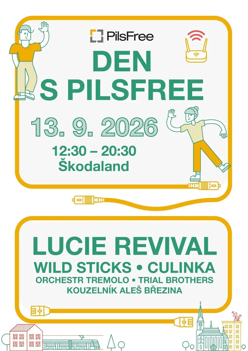День з PilsFree 2026 — Škodaland Plzeň, Пльзень