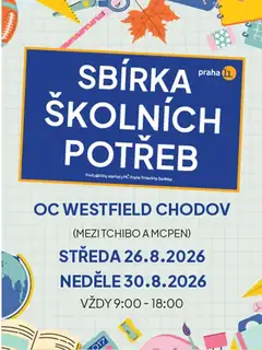 School Supplies Collection on August 26 and 30 at OC Westfield