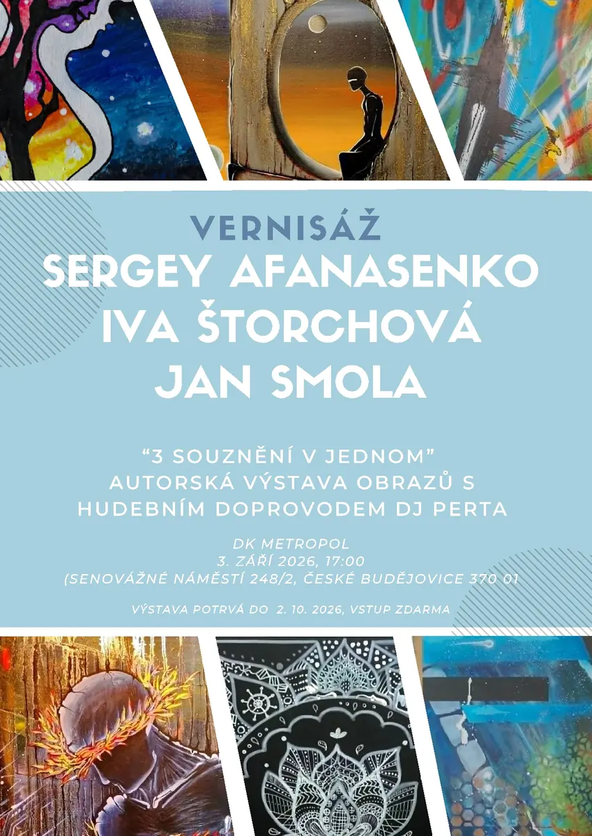 Sergey Afanasenko, Iva Štorchová, Jan Smola - 3 Wohlklänge in einem — Metropol, České Budějovice 6