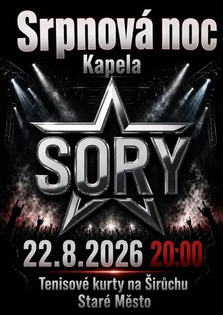 Augustnacht - Band SORRY — SKC u Uherského Hradiště, Staré Město