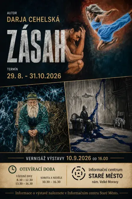 ZÁSAH - Painting Exhibition — SKC u Uherského Hradiště, Staré Město