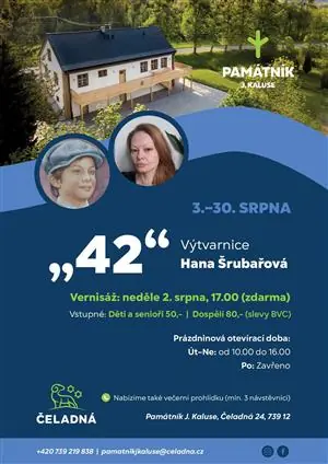 Hana Šrubařová — Cultural Centre Frýdlant nad Ostravicí, Frýdlant nad Ostravicí