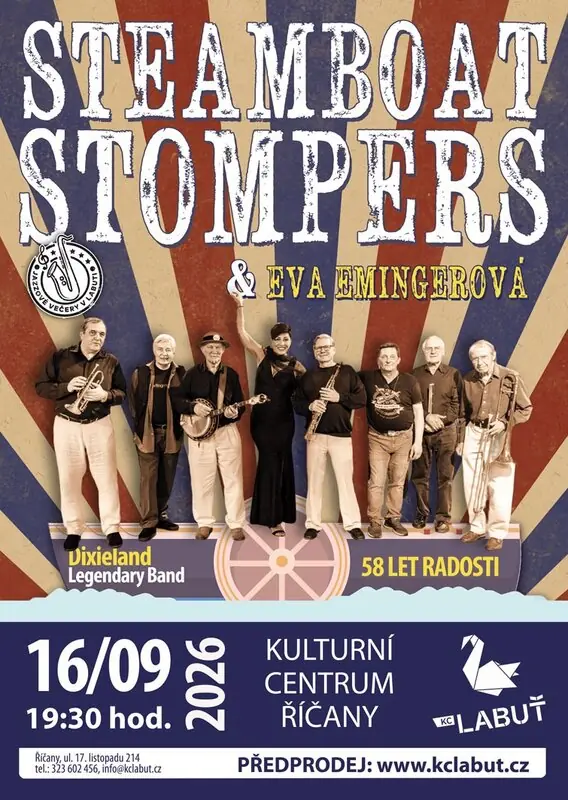 Steamboat Stompers and Eva Emingerová — KC Labuť, Říčany