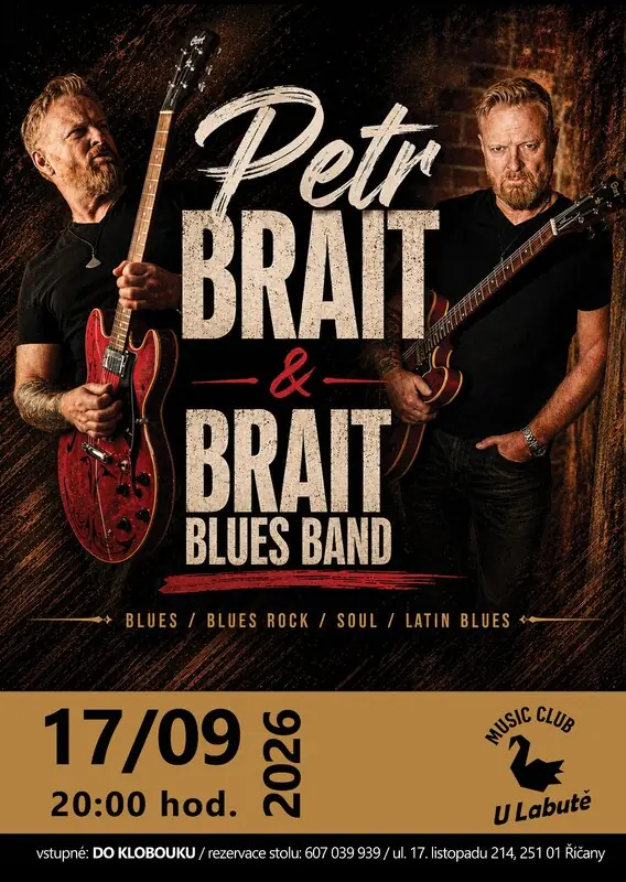 Петр Брайт і Brait Blues Band — KC Labuť, Річани