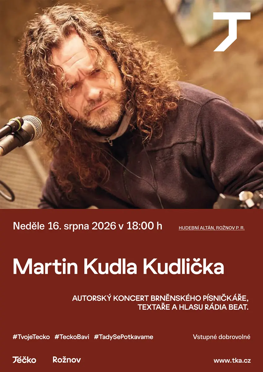 Martin Kudla Kudlička — Městský park, Rožnov pod Radhoštěm
