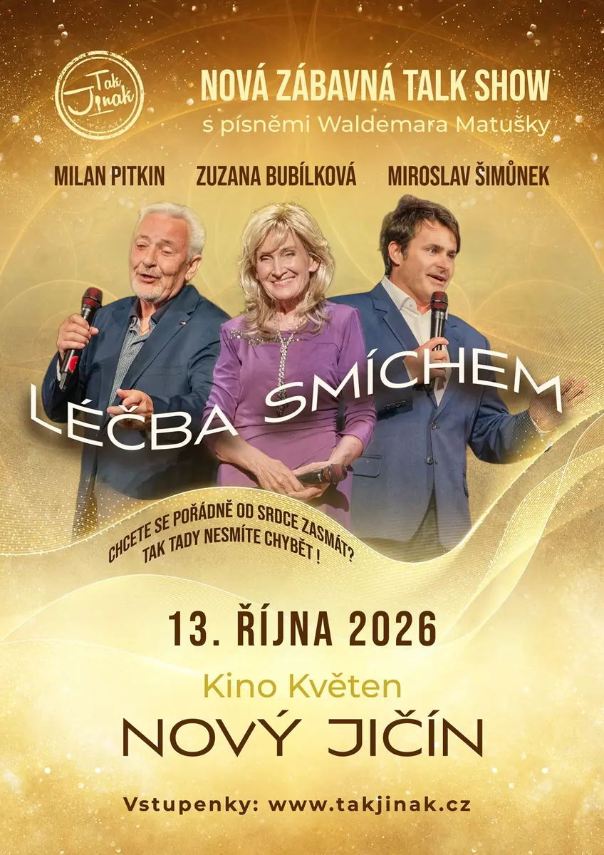 Heilung durch Lachen - Zuzana Bubílková, Milan Pitkin und Miroslav Šimůnek — Amphitheater na Skalkách, Nový Jičín