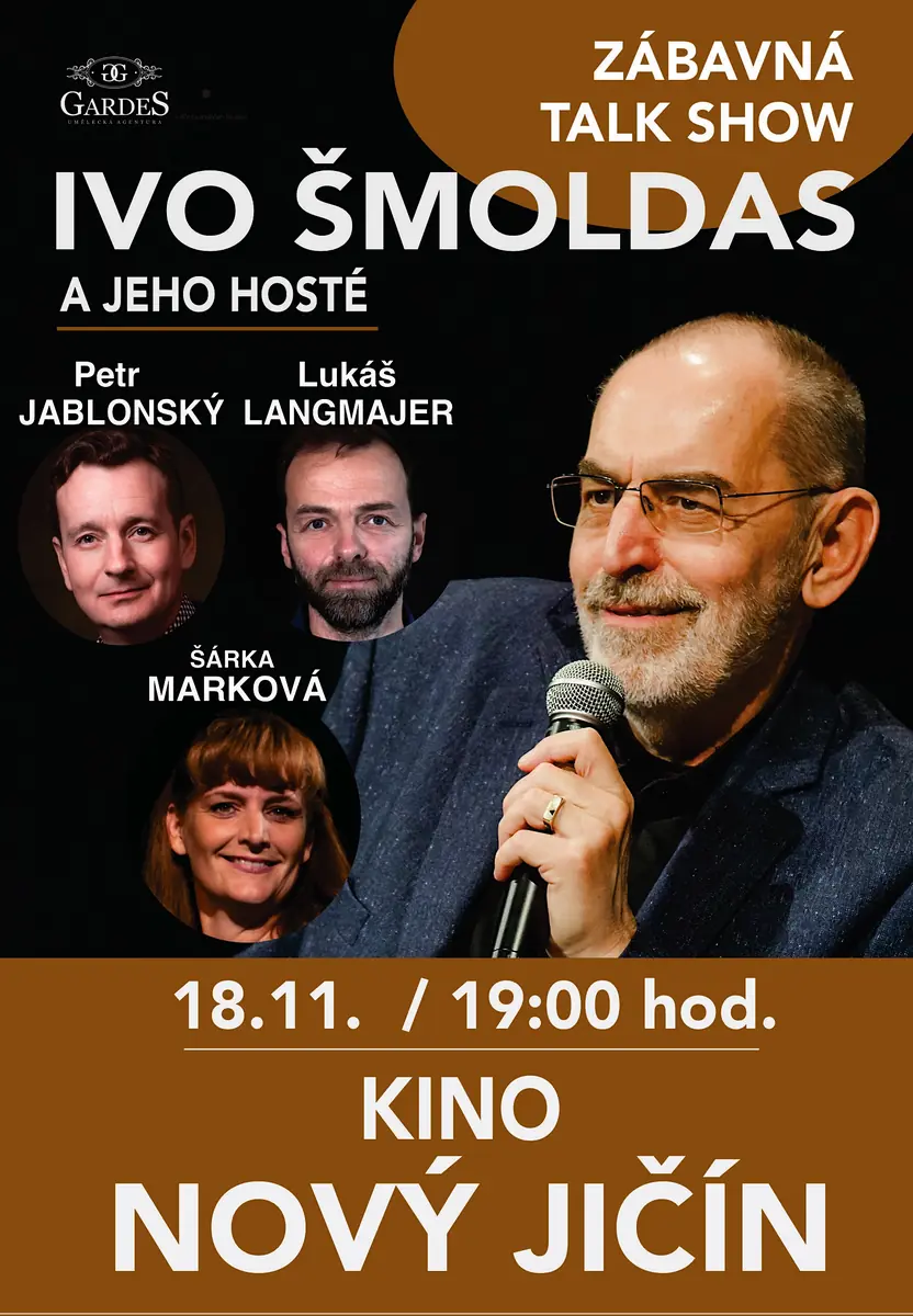 Ivo Šmoldas und seine Gäste - Unterhaltungs-Talkshow — Amphitheater na Skalkách, Nový Jičín