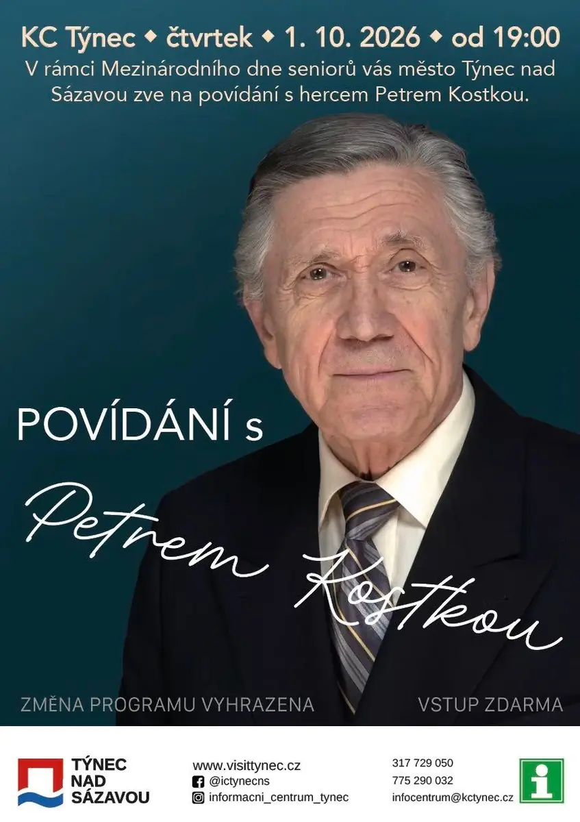 Povídání s Petrem Kostkou — Praha