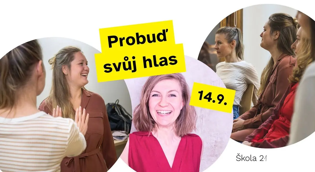 Probuď svůj hlas a buď slyšet — Divadlo Na zábradlí, Praha