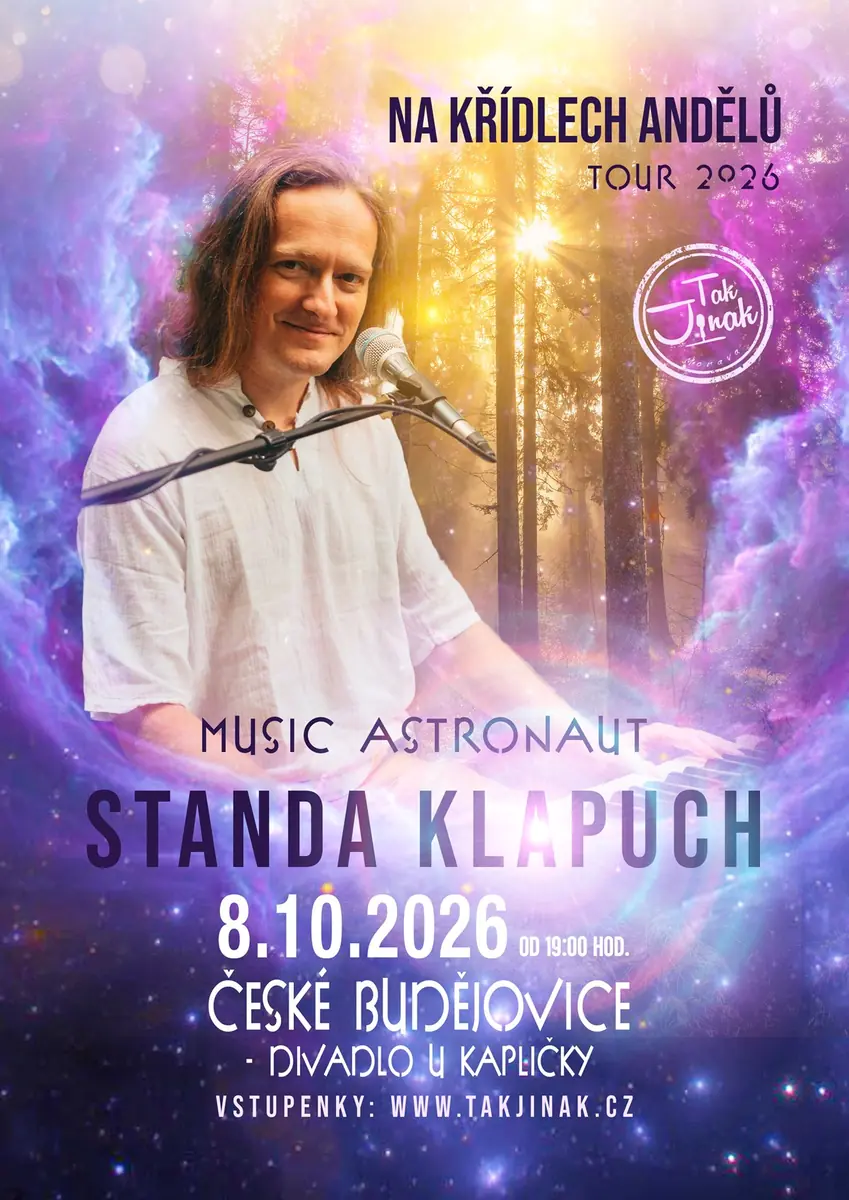 Standa Klapuch - Na křídlech andělů / TOUR 2026 — Divadlo U Kapličky, České Budějovice