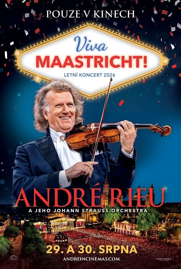 André Rieu Sommerkonzert 2026: Viva Maastricht — Cinema City, Prag