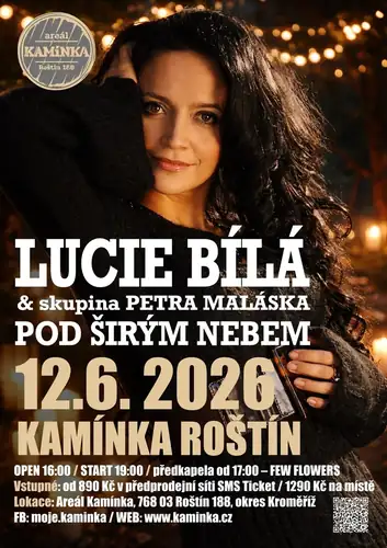 Lucie Bílá pod širým nebem – jedinečný koncert v srdci přírody