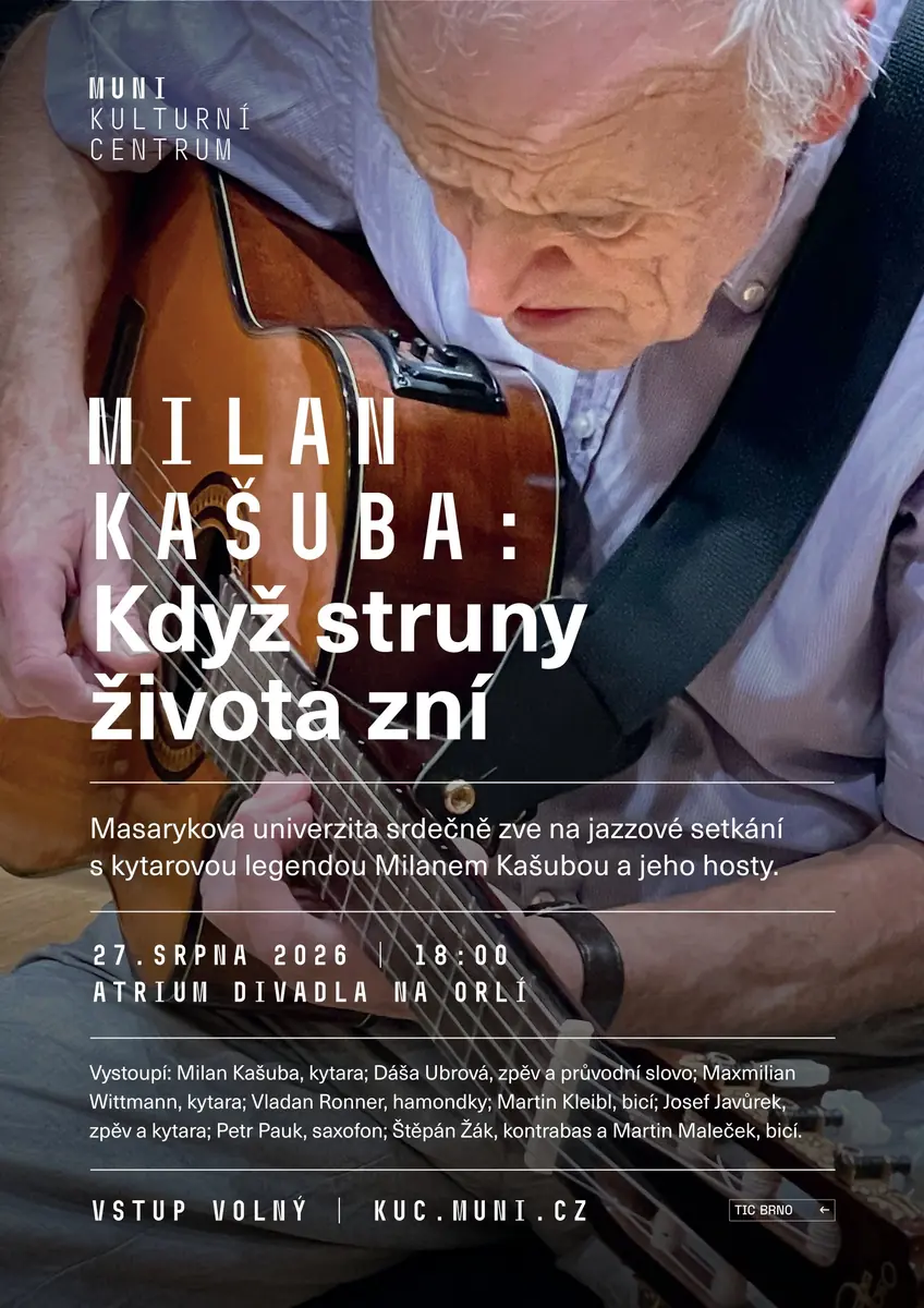 Jazzový koncert Milana Kašuby a jeho hostů — Orlí 19, Brno, Brno