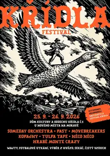 Festival Křídla - the best festival in Křídla