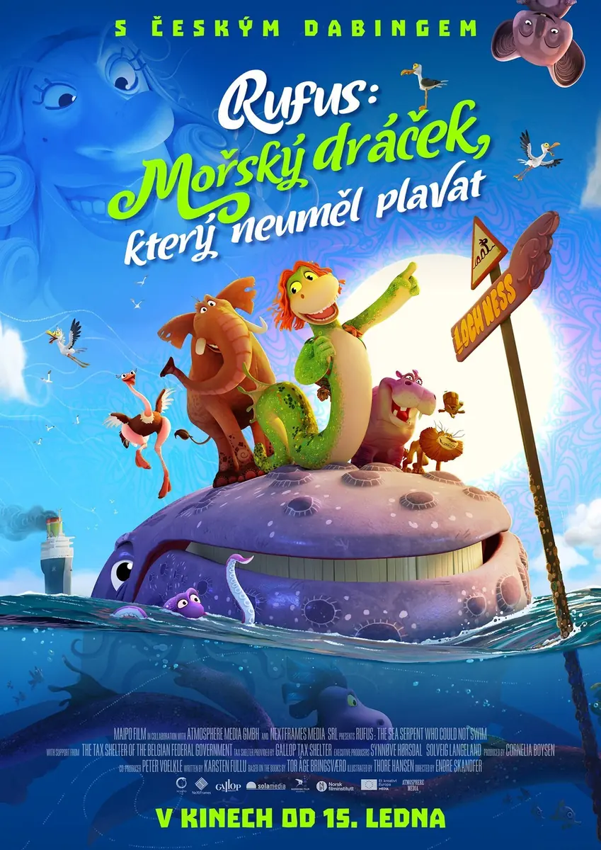 KINO - Rufus: Mořský dráček, který neuměl plavat — Sál radnice, Jablunkov