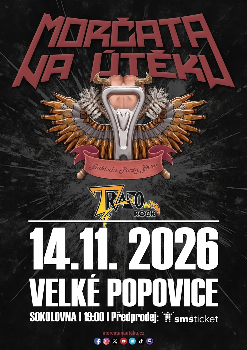 Morčata na útěku, Trafo — Sokolovna Velké Popovice, Velké Popovice