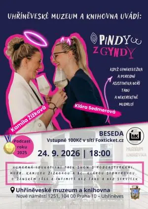 Pindy z gyndy: Nekorektně edukativní talk show v Uhříněveském muzeu — Muzeum, Praha
