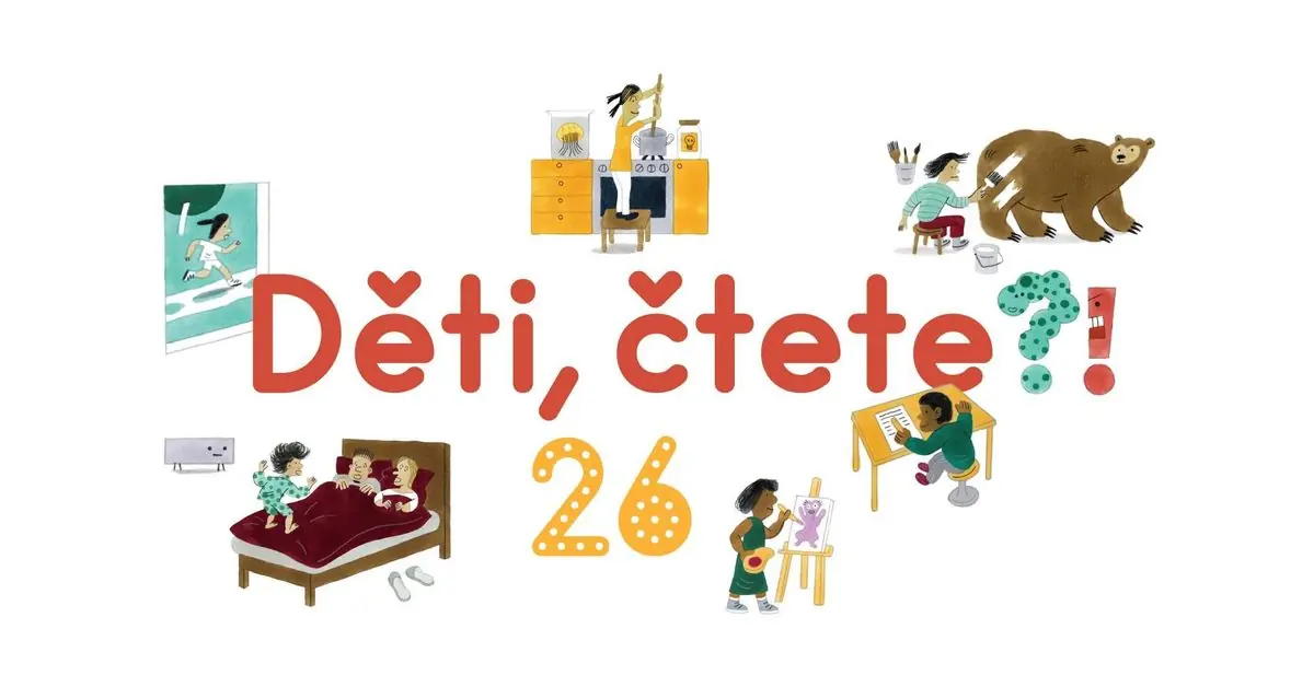 Festliche Eröffnung des Festivals "Kinder, lest ihr?!" 2024 in der Werichova Vila — Werichova vila, Prag
