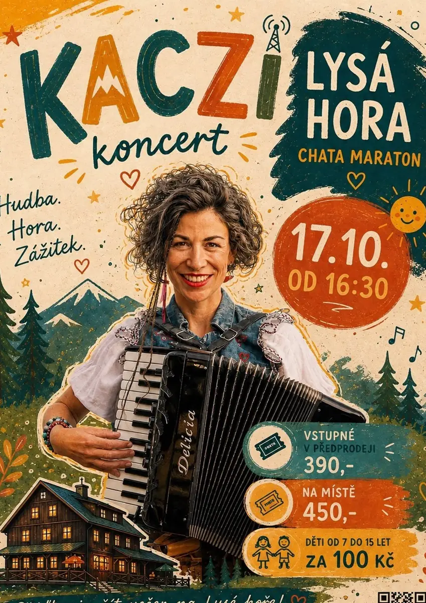 Kaczi auf Lysá Hora — Chata Emil Zátopek - Maraton, Krásná