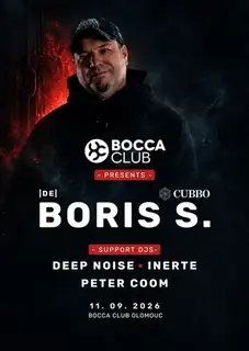 Boris S. (DE) - Hard Techno | Bocca Club Olomouc