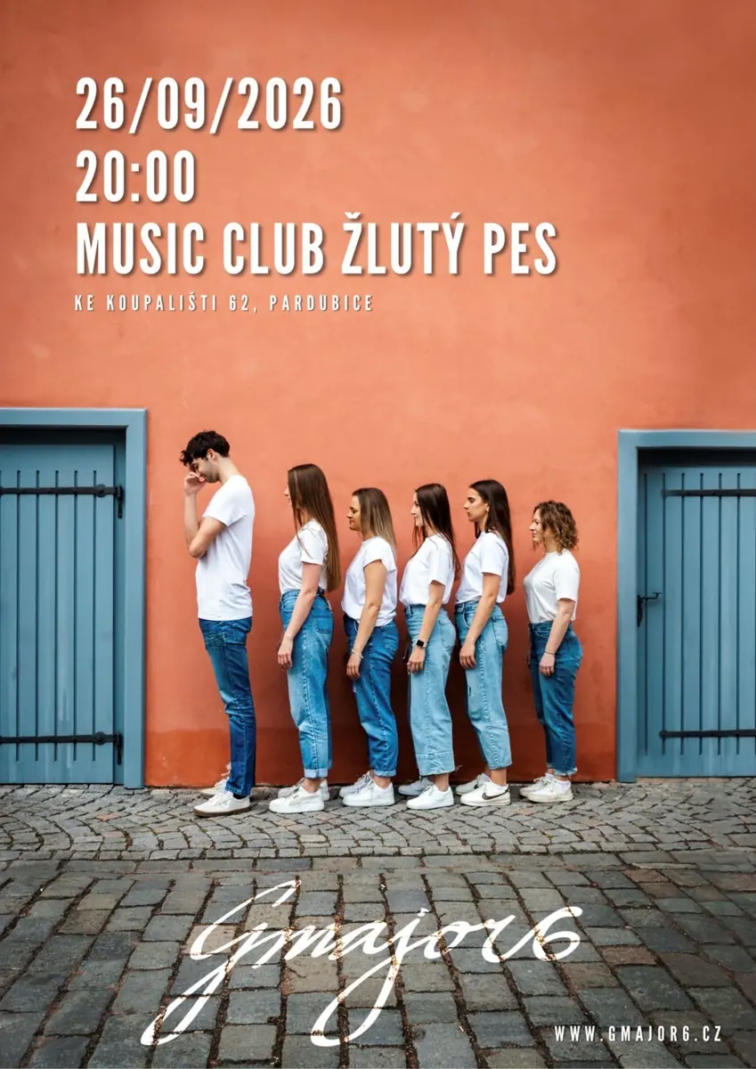 Gmajor6 - Pardubice — Music Club Žlutý pes, Pardubice