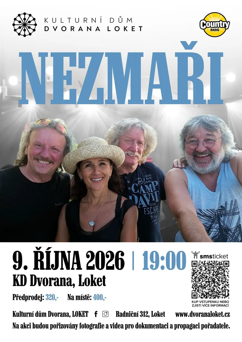 Nezmaři — Kulturní dům Dvorana, Loket