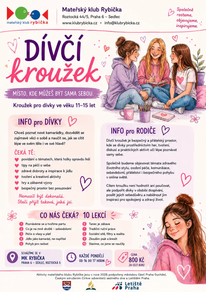MK Rybička - Frauentraining und Mädchenclub — Suchdol, Prag